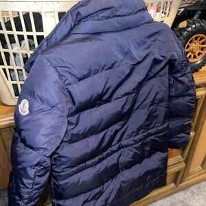 Moncler boys 4t Deep Blue Puffer Coat Authentic